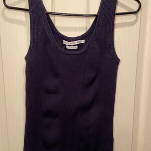 Tommy Hilfiger Dark Blue Knit Tank Top
